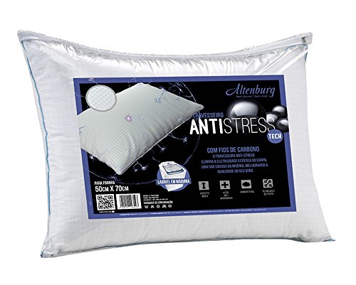 Travesseiro Altenburg Antistress 0.49x0.68m Branco