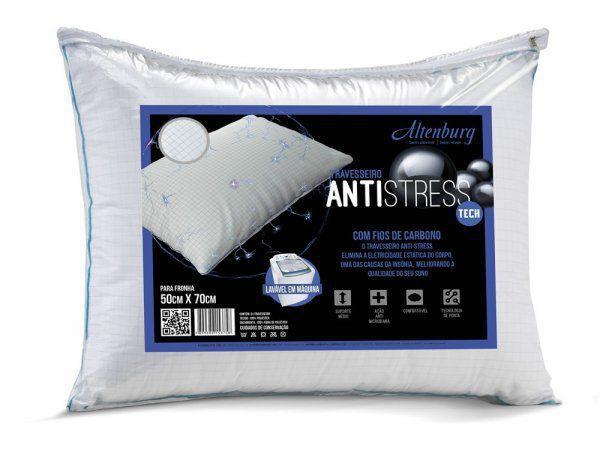 Travesseiro Altenburg Antistress Branco - 50cm X 70cm