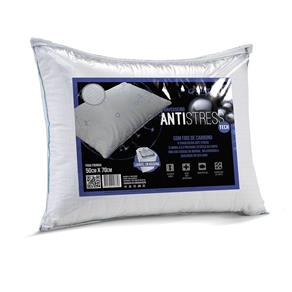 Travesseiro Altenburg Antistress Tech 0,50x0,70m Suporte Médio - Branco