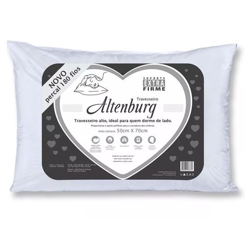 Travesseiro Altenburg Suporte Extra Firme 0,50x0,70m 180 Fios