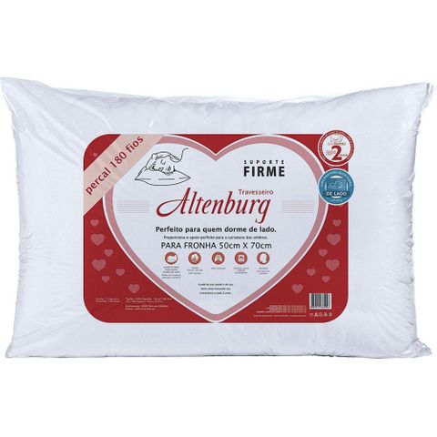 Travesseiro Altenburg -suporte Firme Percal