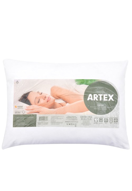 Travesseiro Artex Comfort 50x70cm Branco