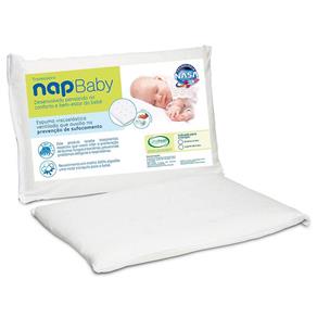 Travesseiro Baby Visco Elastico Nasa Recem Nascido Nap