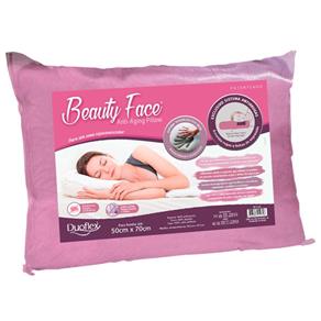 Travesseiro Beaty Face Pillow 50x70x14cm - Rosa