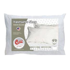Travesseiro Castor Sleep Flocos de Látex 0,45x0,65 Travesseiro Flocos Latéx