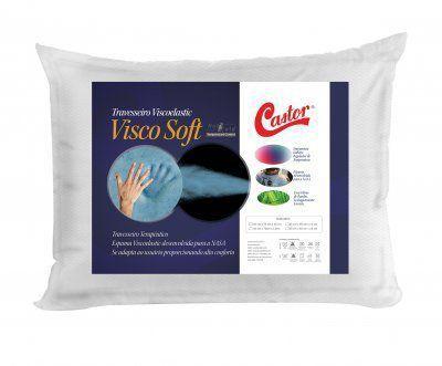 Travesseiro Castor Visco Soft New Hot & Cold 045x065x011cm