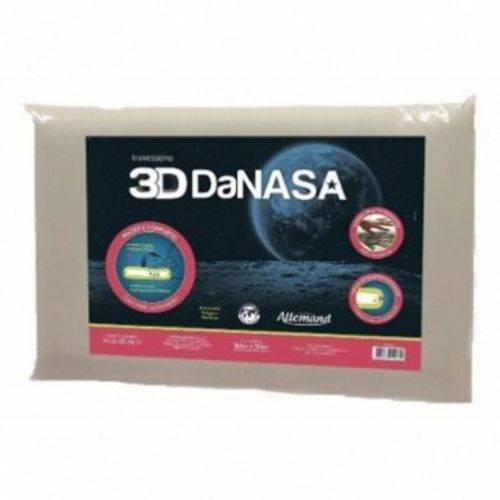 Travesseiro 3D da Nasa Viscoelástico Allemand DT3240