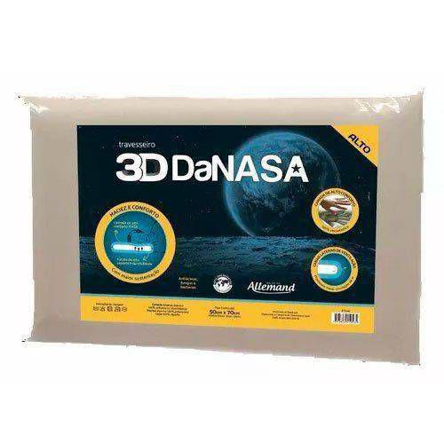 Travesseiro 3D Nasa Alto Allemand - Duoflex