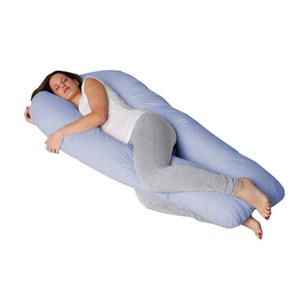 Fronha para Travesseiro Corpo Gigante U Azul Fassini Têxtil