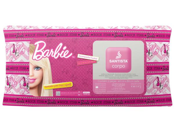 Travesseiro de Corpo Santista - Barbie