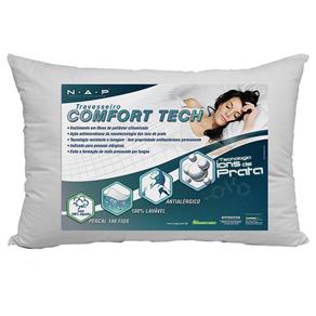 Travesseiro de Fibra Siliconizada N.A.P. Comfort Tech