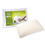 Travesseiro de Látex Capa 100 Algodão Dry Fresh - Duoflex - 100 Látex - 50 X 70 Cm
