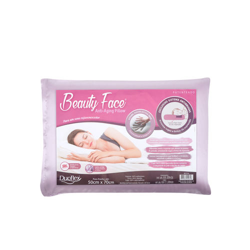 Travesseiro Duoflex Beauty Face Pillow Lilás