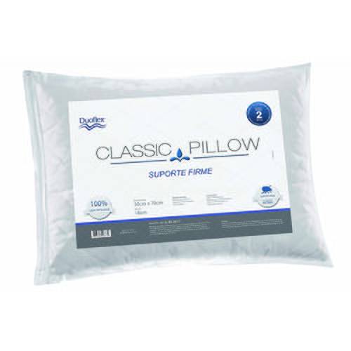 Tudo sobre 'Travesseiro Duoflex Espuma Flocos Classic Pillow Branco'