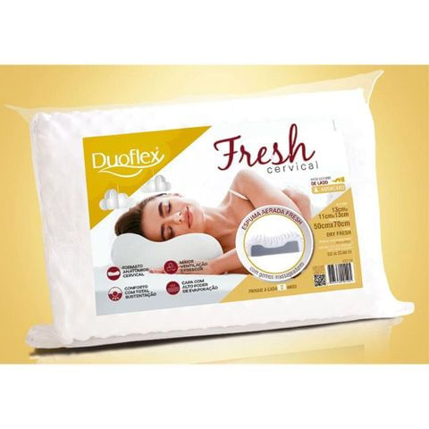 Travesseiro Duoflex -Fresh Cervical
