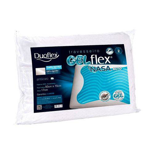 Travesseiro Duoflex Gel Flex Nasa 50 X 70 Cm