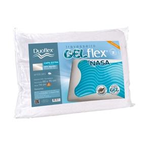Travesseiro Duoflex Gelflex Nasa Viscoelástico GN1101 Travesseiro - para Fronha 50x70