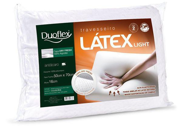 Travesseiro Duoflex Latex Light 50 X 70cm