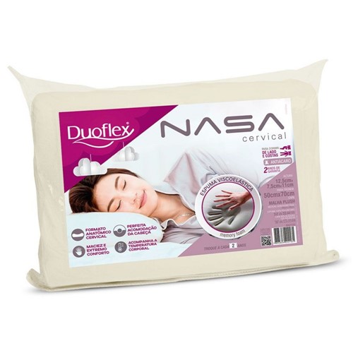 Travesseiro Duoflex -nasa Cervical