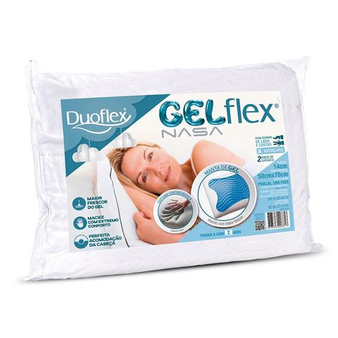 Travesseiro Duoflex -Nasa Gelflex