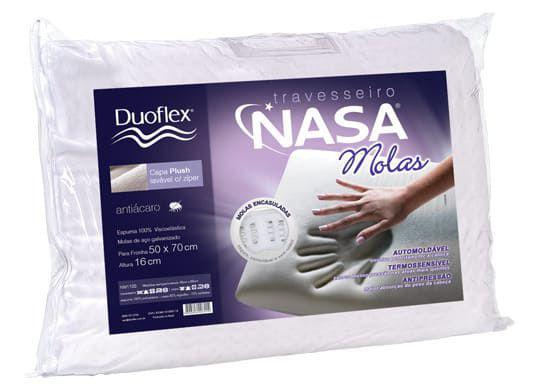 Travesseiro Duoflex Nasa Molas NM1100 50x70x16cm