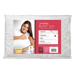 Travesseiro Fibrasca 100% Poliuretano Elax Plus 50x70cm - Branco