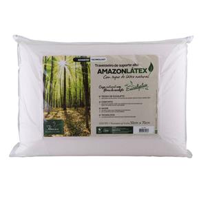 Travesseiro Fibrasca Amazon em Malha com Látex 17 Cm 42 X 63 Cm - Bege