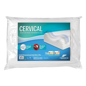 Travesseiro Fibrasca Cervical Performance Látex Travesseiro - para Fronha 50x70