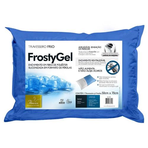 Travesseiro Frio Frostygel Fibra Integralmente L