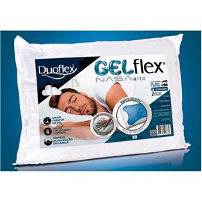 Travesseiro Gel Flex Nasa 50 X 70Cm - Duoflex - Branco