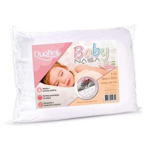 Travesseiro Infantil Duoflex -Nasa Baby