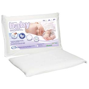 Travesseiro Infantil Viscoelástico N.A.P. Baby - 30 X 20 X 2,5 Cm