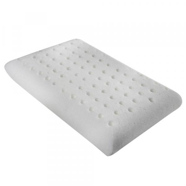 Travesseiro Látex Fibrasca Antiácaro Lavável para Dormir Sintético Plus 4604