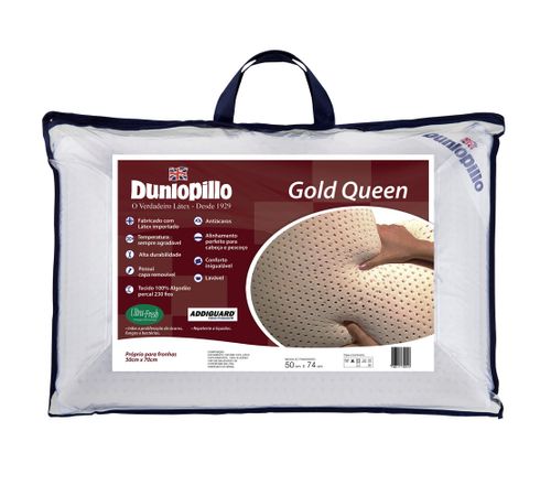 Travesseiro Latex Gold Dunlopillo 50x70