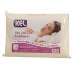 Travesseiro Latex Super Confortavel Anatomico 60X40CM Kel