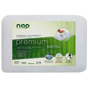 Travesseiro Nap Premium com Malha e Viscose em Bambu Hipo-alérgico 50 X 70 Cm - 1 Peça