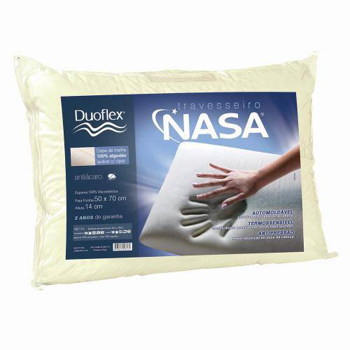 Travesseiro Nasa Astronauta 14cm de Altura - Duoflex