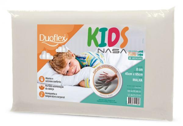 Travesseiro Nasa Kids Viscoelástico Bb3202 - Duoflex