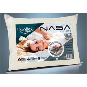 Travesseiro Nasa Luxo Viscoelástico - Duoflex - 50 X 70 Cm - Branco
