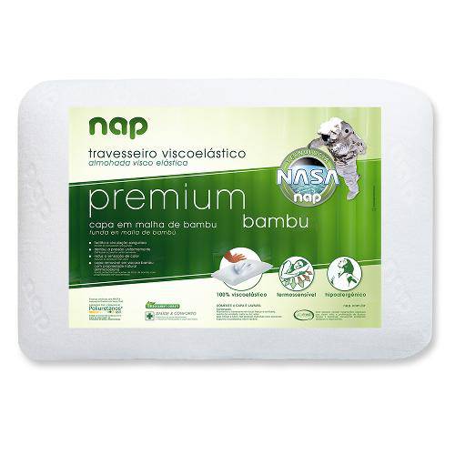 Travesseiro Nasa - Nap Premium Bambu - Perfil Alto