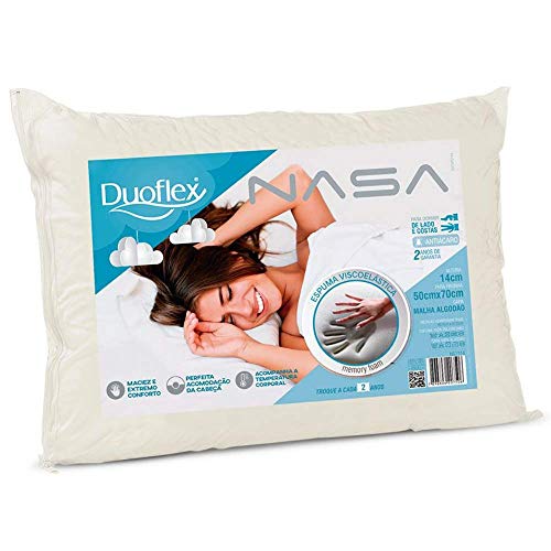 Travesseiro Nasa NS1114 Viscoelastico Duoflex