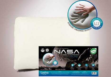 Travesseiro Nasa-X Alto Viscoelástico - 50 X 70 Cm - Duoflex
