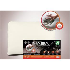 Travesseiro NASA-X Viscoelástico - 45 X 65 Cm - Duoflex - BRANCO