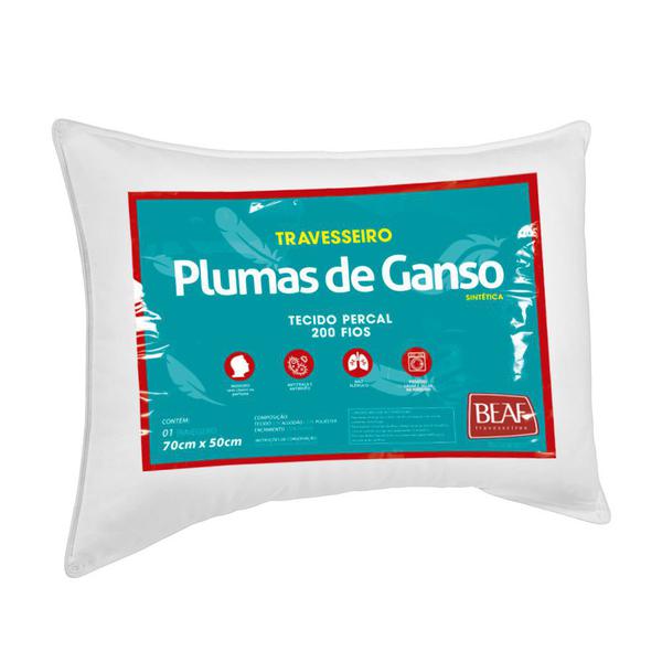 Travesseiro Plumas de Ganso Premium - Beaf Travesseiros