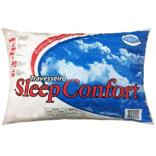 Travesseiro Poliuretano Popular Sleep Confort