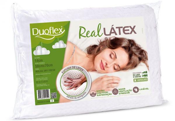 Tudo sobre 'Travesseiro Real Látex 50x70cm - Duoflex'
