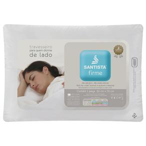 Travesseiro Santista Firme 180 Fios 50x70 - Branco