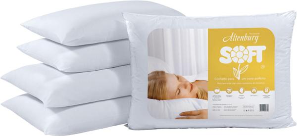 Travesseiro Soft Altenburg Branco 50x70cm