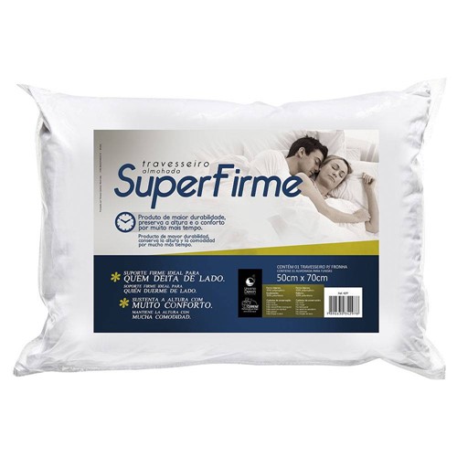 Travesseiro Superfirme Fibrasca 50x70