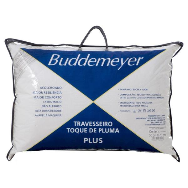 Travesseiro Toque de Pluma Plus - Buddemeyer